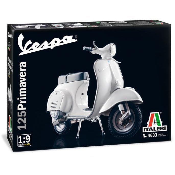 Italeri 1/9 Vespa 125 Primavera-Italeri-ModelCars.com