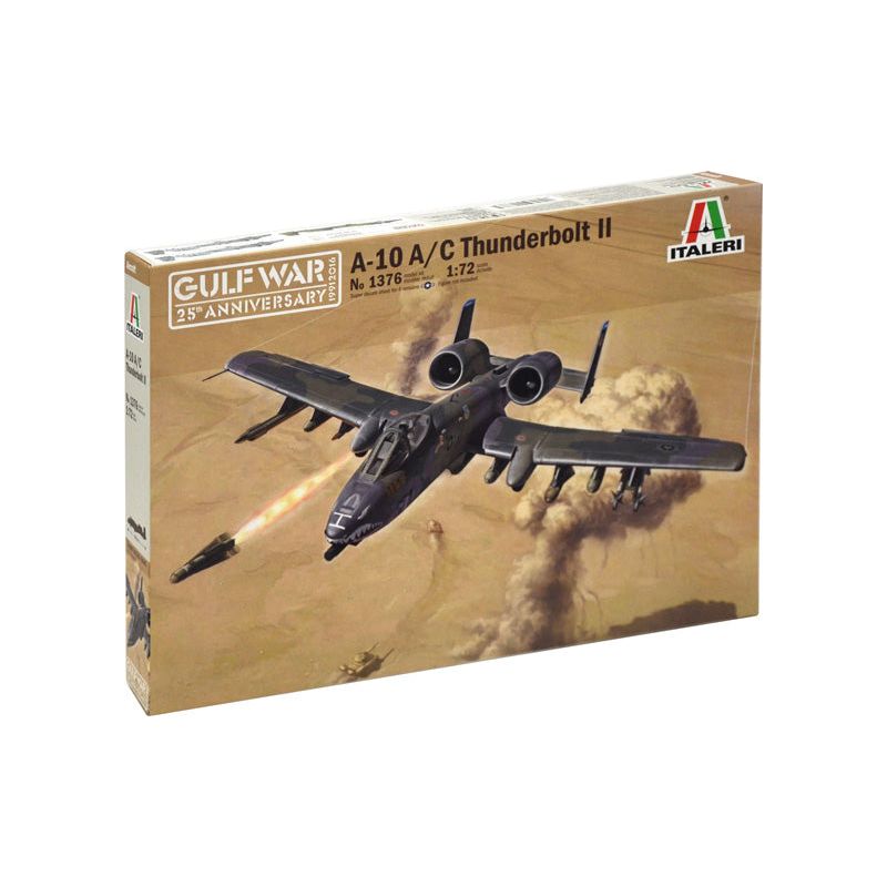 Italeri A-10 A/C THUNDERBOLT ll - GULF WAR-Italeri-ModelCars.com