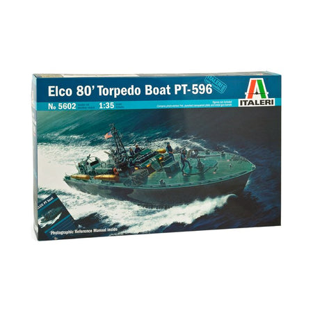Italeri Elco 80' PT - 596 Torpedo Boat-Italeri-ModelCars.com