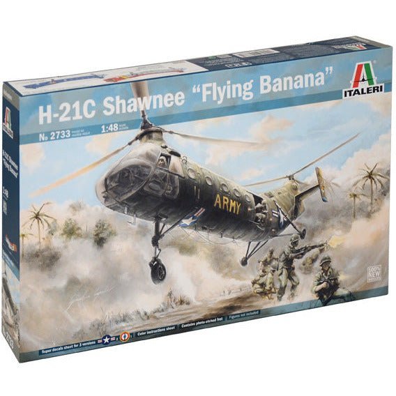Italeri H-21C SHAWNEE "FLYING BANANA"-Italeri-ModelCars.com