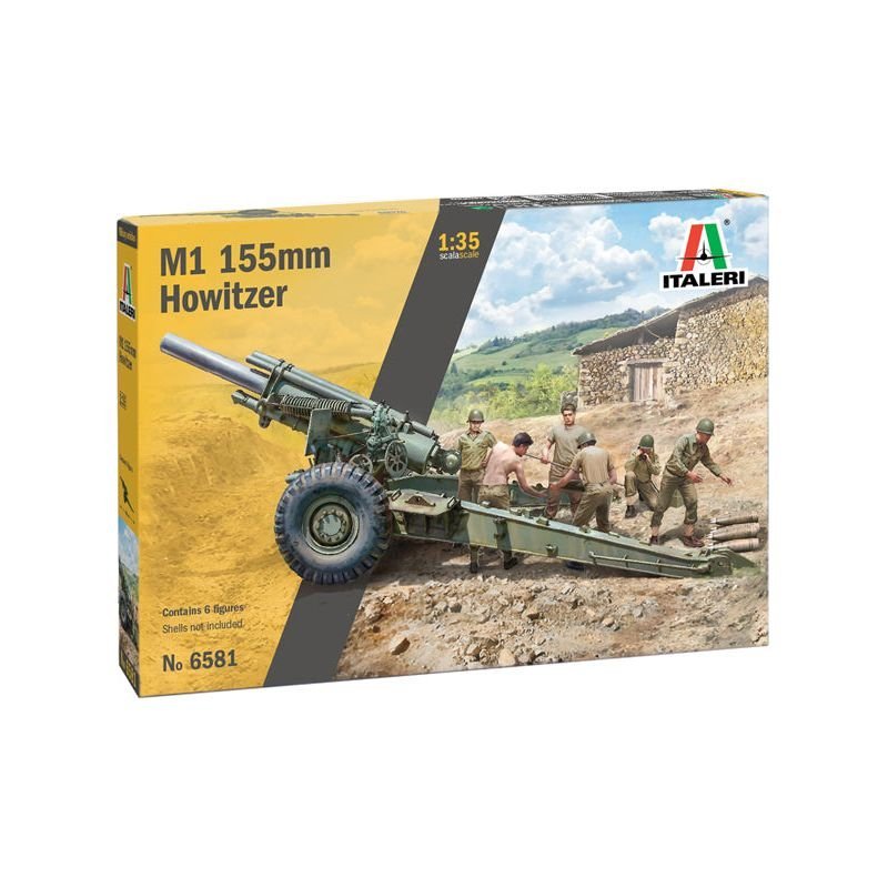 Italeri M1 155mm Howitzer-Italeri-ModelCars.com