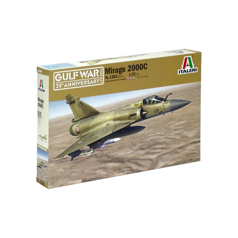 Italeri Mirage 2000C - Gulf War 25th Anniversary-Italeri-ModelCars.com