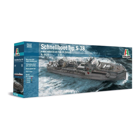 Italeri Schnellboot Typ S-38-Italeri-ModelCars.com
