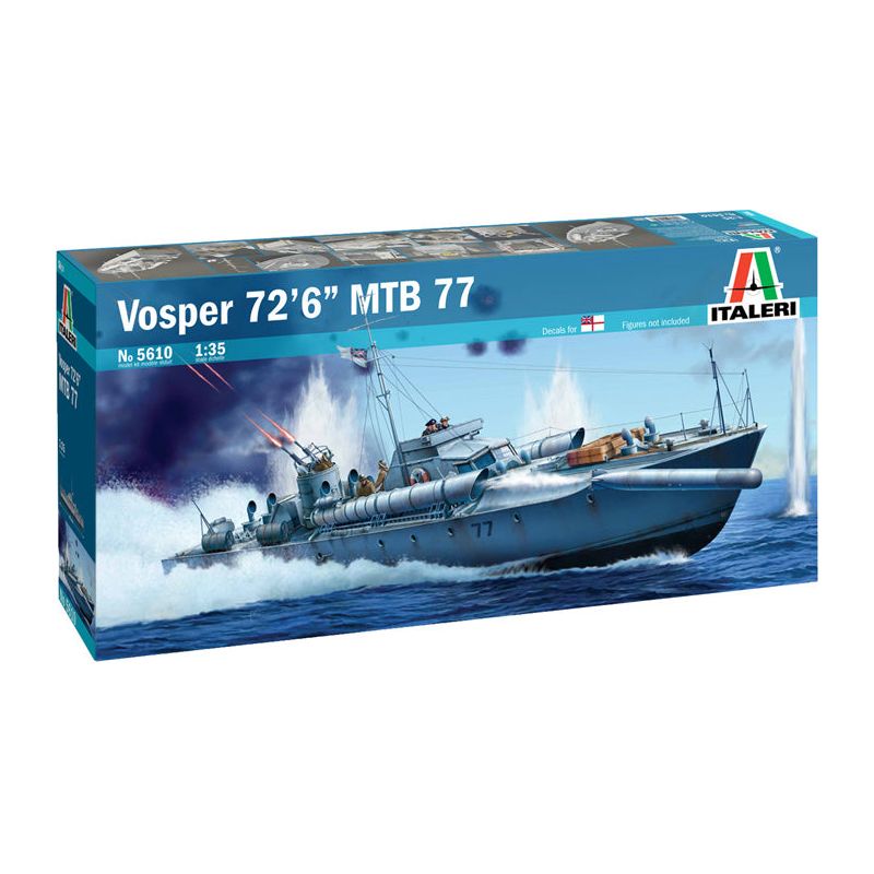 Italeri Vosper 72’6” MTB 77-Italeri-ModelCars.com