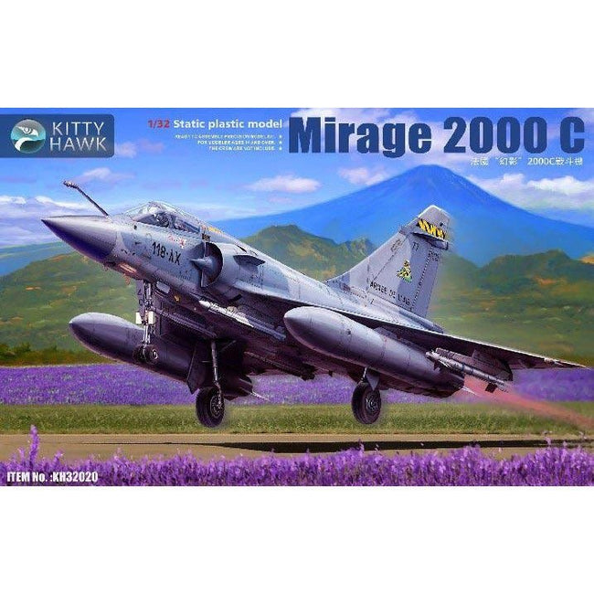 Kitty Hawk 1/32 Mirage 2000C Fighter-Kitty Hawk-ModelCars.com