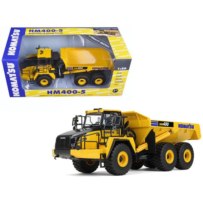 Komatsu HM400 - 5 Articulated Dump Truck 1/50 Diecast Model by First Gear - First Gear - ModelCars.com