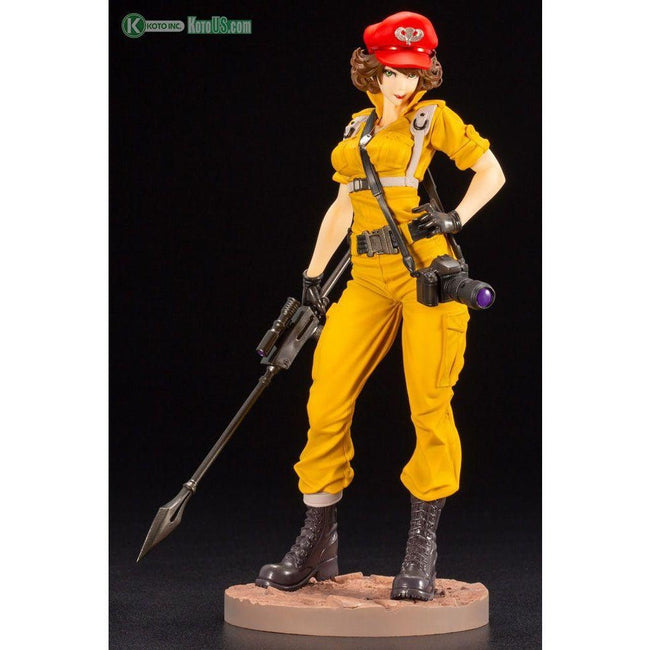 Kotobukiya G.I. JOE LADY JAYE CANARY ANN COLOR BISHOUJO STATUE-Kotobukiya-ModelCars.com