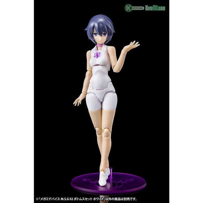 Kotobukiya MEGAMI DEVICE M.S.G 02 BOTTOMS SET WHITE - Heartland - ModelCars.com