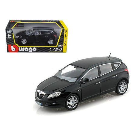 Lancia New Delta HPE Black 1/24 Diecast Car Model by Bburago - Bburago - ModelCars.com