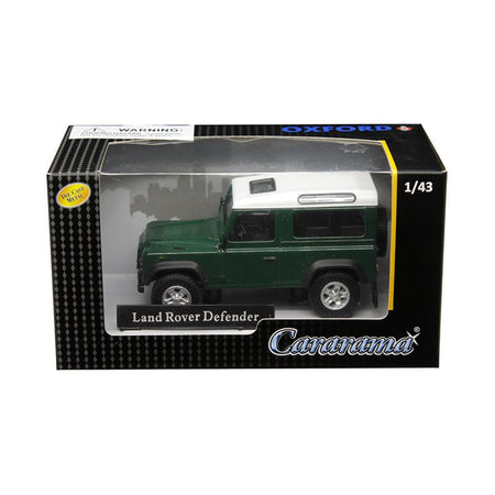Land Rover Defender Dark Green 1/43 Diecast Model Car by Cararama-Cararama-ModelCars.com