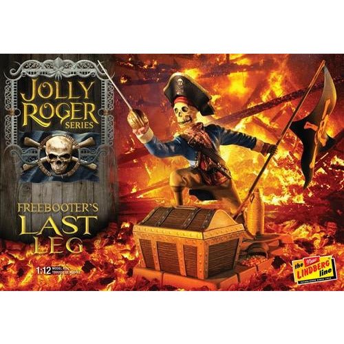 Lindberg Jolly Roger Series: The Freebooter's Last Leg 1/12 Scale Model Kit-Lindberg-ModelCars.com