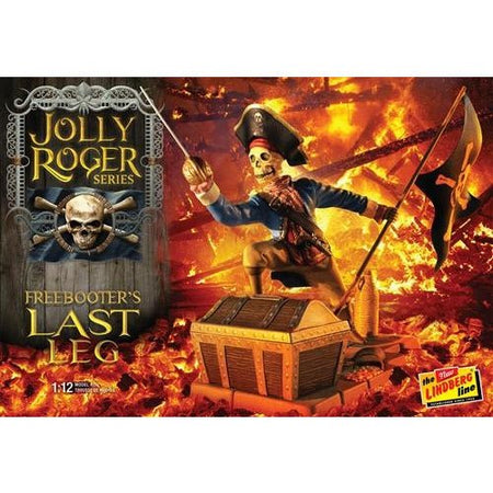 Lindberg Jolly Roger Series: The Freebooter's Last Leg 1/12 Scale Model Kit-Lindberg-ModelCars.com