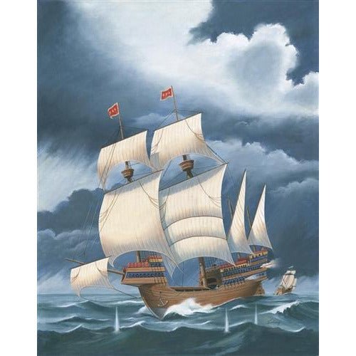 Lindberg Santa Catarina 1/244 Scale Model Kit-Lindberg-ModelCars.com