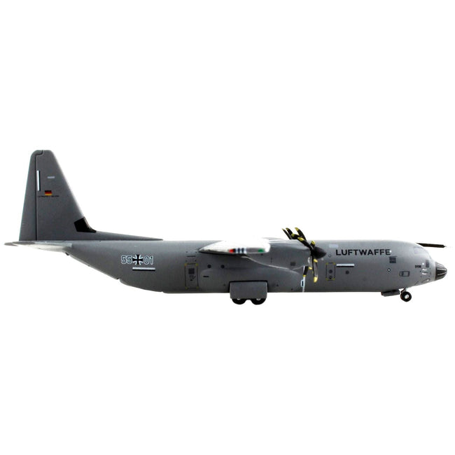 Lockheed C - 130J - 30 Transport Aircraft "German Luftwaffe" Gray "Gemini Macs" Series 1/400 Diecast Model Airplane by GeminiJets - GeminiJets - ModelCars.com