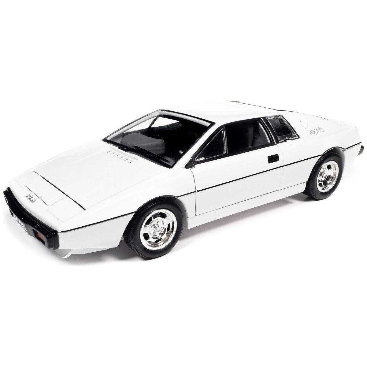Lotus Esprit S1 Submarine Car White James Bond 007 "The Spy Who Loved Me" (1977) Movie "Silver Screen Machines" Series 1/18 Diecast Model Car by Auto World-Autoworld-ModelCars.com