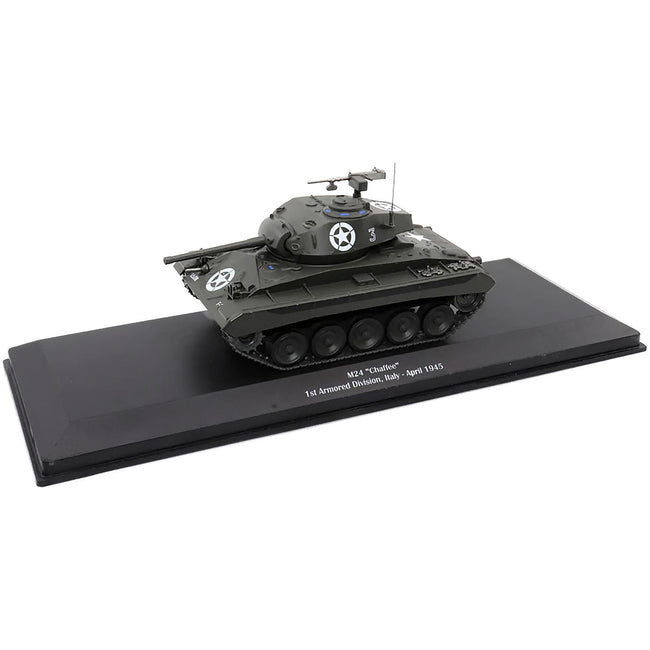 M24 "Chaffee" Tank 3 "U.S.A. 1st Armored Division Italy April 1945" 1/43 Diecast Model by AFVs of WWII - AFV's of WWII - ModelCars.com