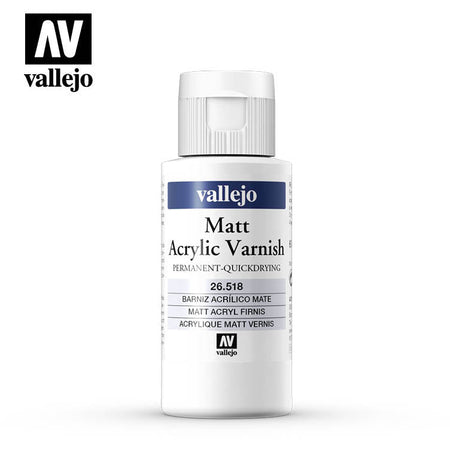 Matt Acrylic Varnish permanent, quick drying, by Vallejo. - Vallejo - ModelCars.com