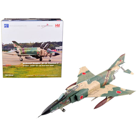 McDonnell Douglas RF-4E Phantom II Fighter Aircraft 57-6907 JASDF "501 SQ Final Year 2020" "Air Power Series" 1/72 Scale Model by Hobby Master-Hobby Master-ModelCars.com