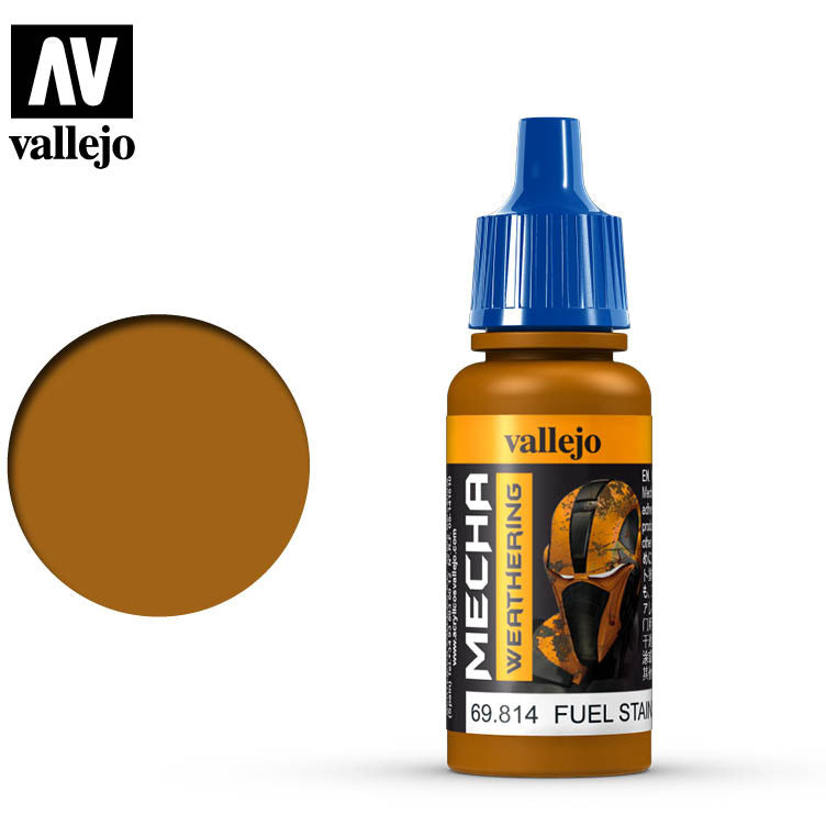 Vallejo Mecha Color Fuel Stains 69814, water-based airbrush paint