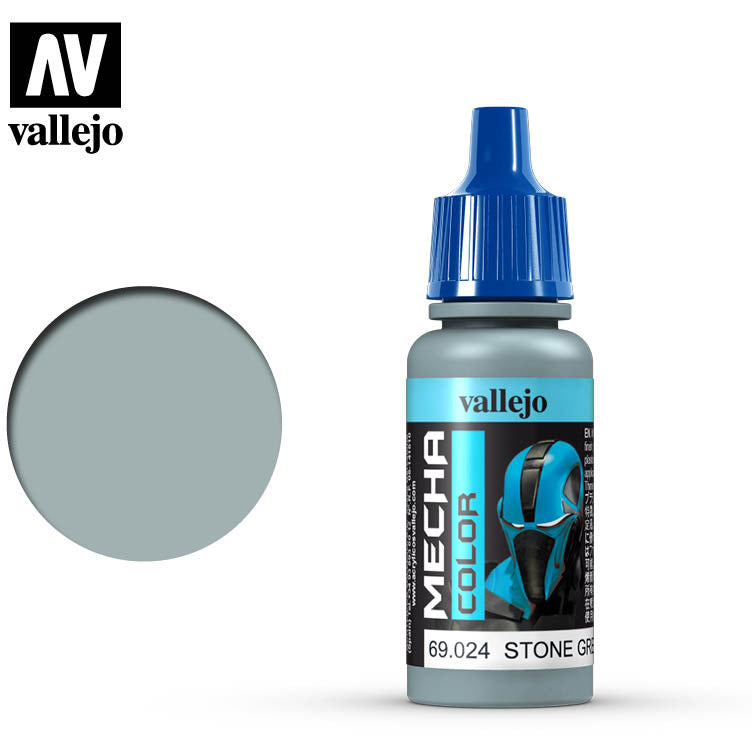 Vallejo Mecha Color Stone Grey 69024, water-based airbrush paint