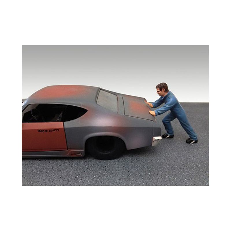 Mechanic Ken Figurine for 1/24 Scale Model Cars by American Diorama-American Diorama-ModelCars.com