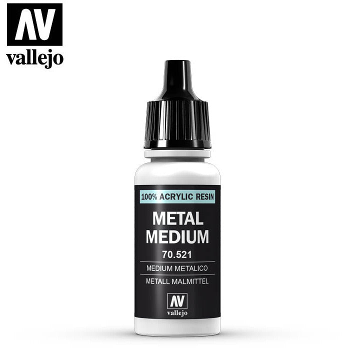 metal medium vallejo 70521 17ml
