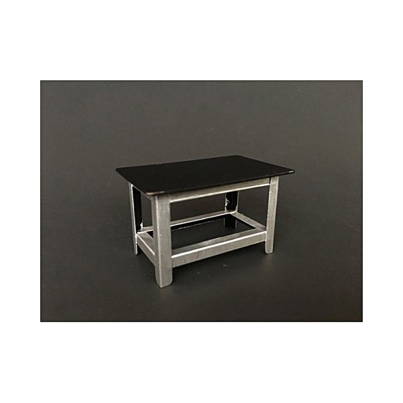 Metal Work Bench for 1/18 Scale Models by American Diorama - American Diorama - ModelCars.com