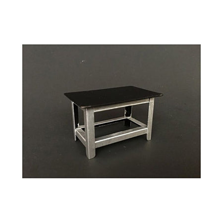 Metal Work Bench For 1:24 Scale Models by American Diorama - American Diorama - ModelCars.com