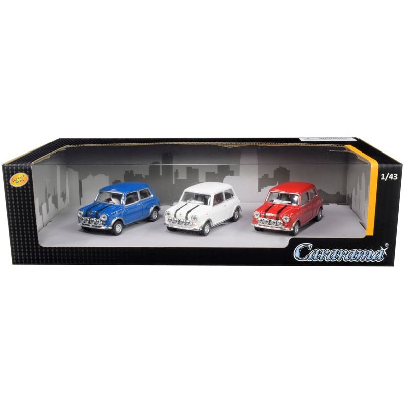 Mini Cooper 3 piece Gift Set 1/43 Diecast Model Cars by Cararama