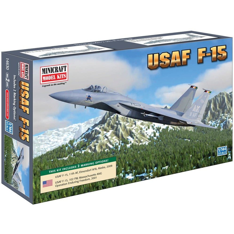 Minicraft 1/144 F - 15A USAF w/2 options - Heartland - ModelCars.com