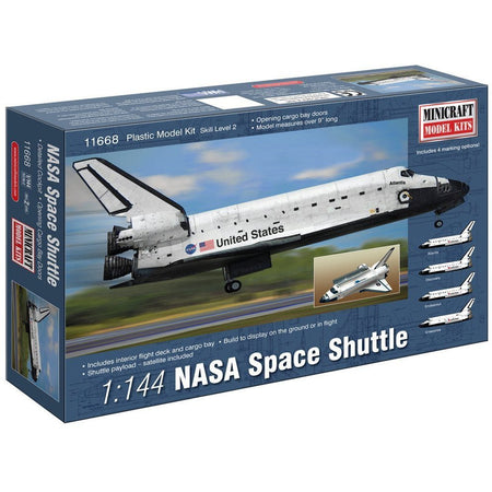Minicraft 11668 NASA Space Shuttle - Heartland - ModelCars.com