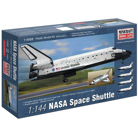 Minicraft 11668 NASA Space Shuttle-Minicraft-ModelCars.com