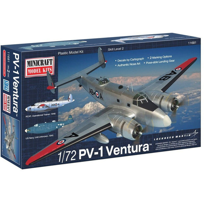 Minicraft 11681 1/72 PV1 Ventura - Heartland - ModelCars.com