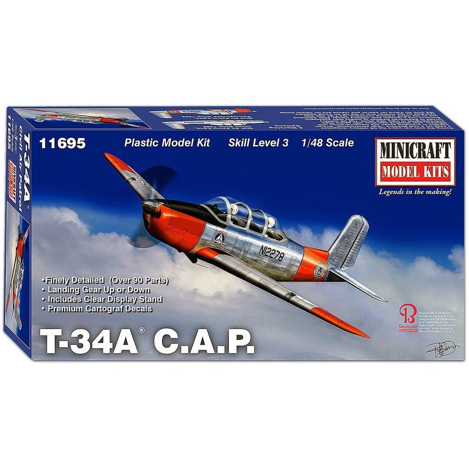 Minicraft 11695 1/48 T - 34 C.A.P. - Heartland - ModelCars.com