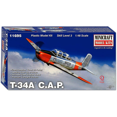 Minicraft 11695 1/48 T - 34 C.A.P. - Heartland - ModelCars.com