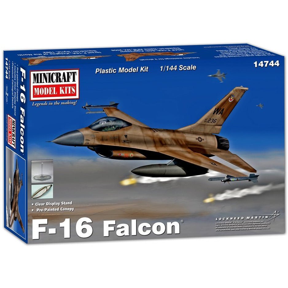 Minicraft 14744 1/144 F - 16 Falcon - Heartland - ModelCars.com
