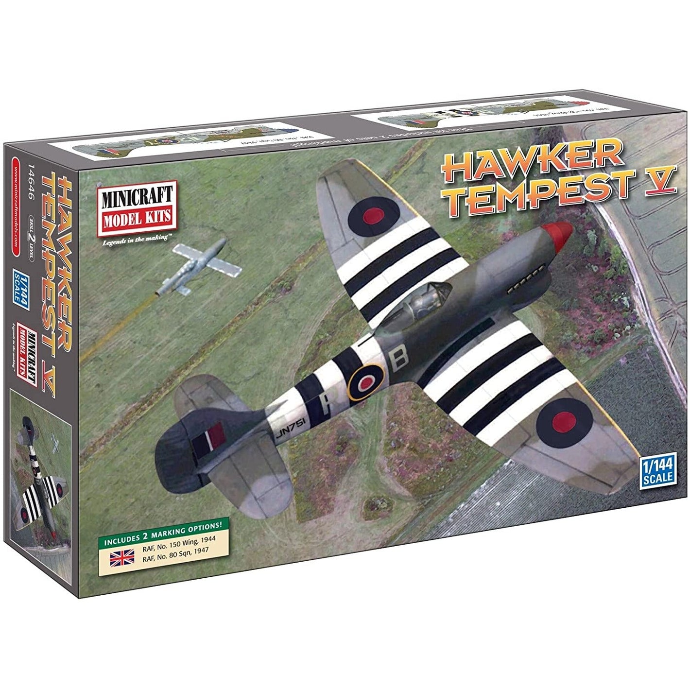 Minicraft Models 1/144Hawker Tempest V RAF - Heartland - ModelCars.com