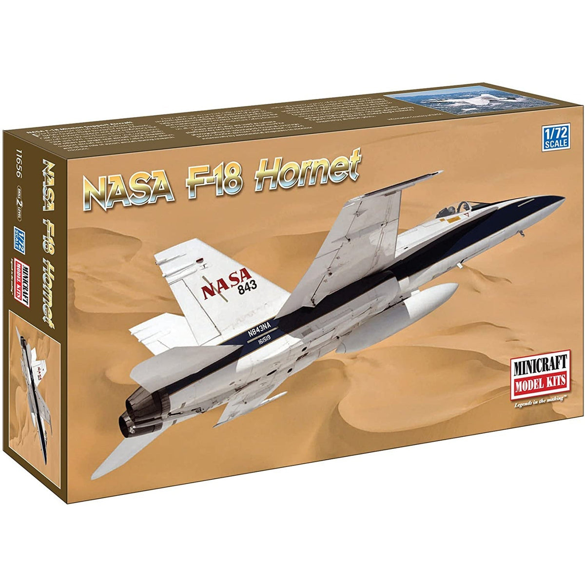 Minicraft Models 1/72 F-18A Nasa X-3-Minicraft-ModelCars.com