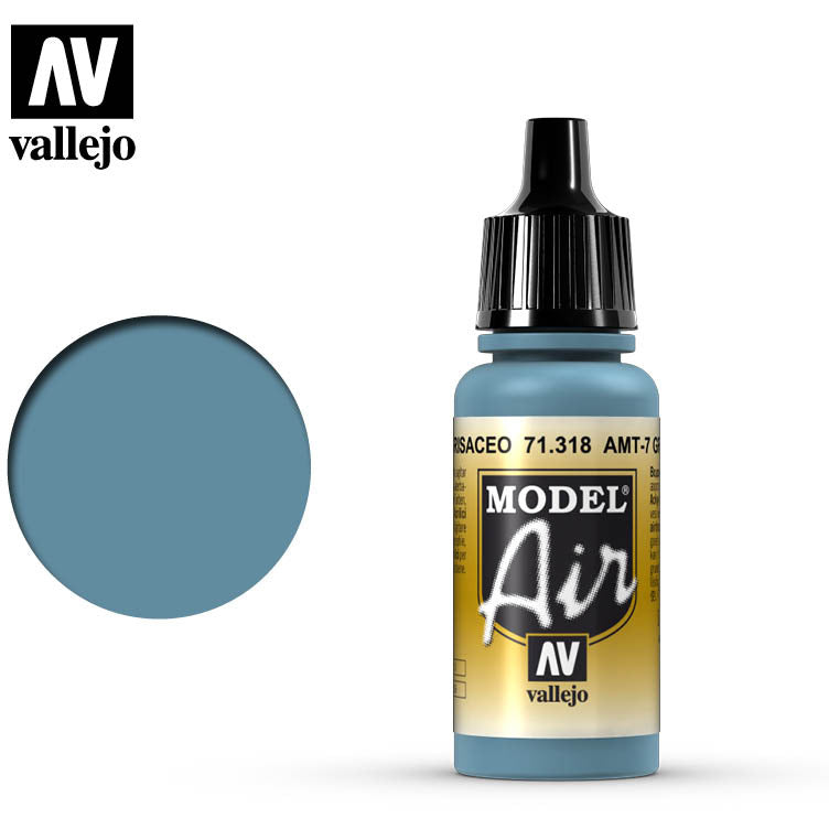 Model Air Vallejo AMT-7 Greyish Blue 71318 acrylic airbrush color