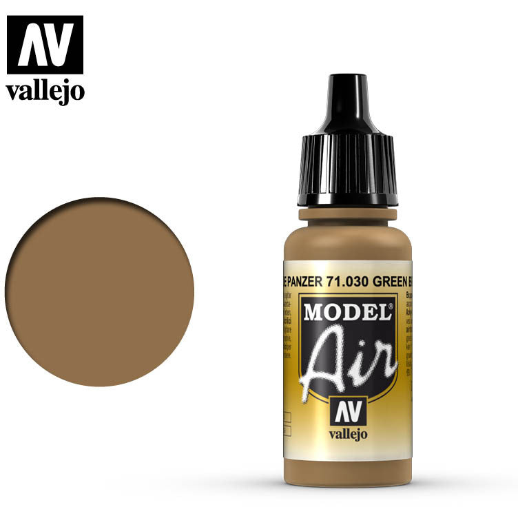 Model Air Vallejo Brown Green 71030 acrylic airbrush color