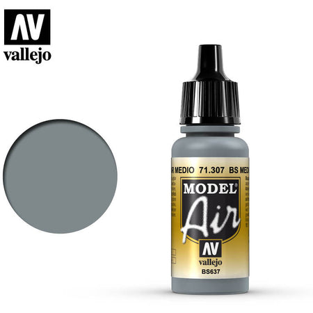 Model Air Vallejo BS Medium Sea Grey 71307 acrylic airbrush color