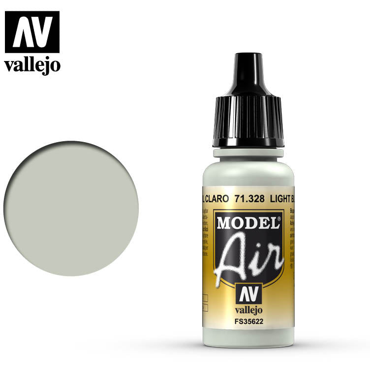 Model Air Vallejo Light Blue 71328 acrylic airbrush color