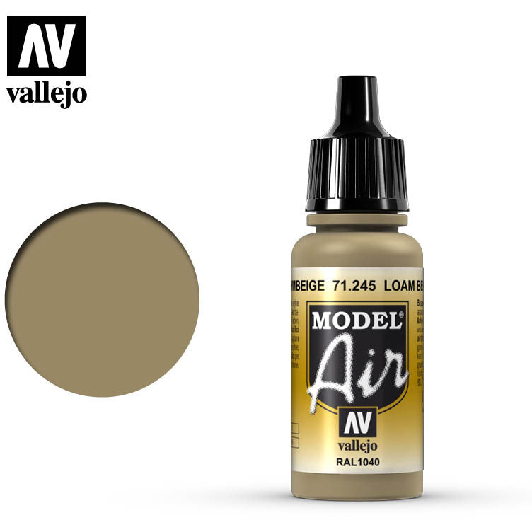 Model Air Vallejo Loam Beige 71245 acrylic airbrush color