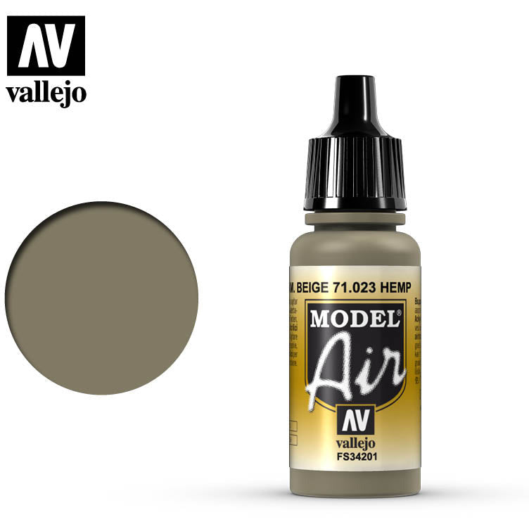 Model Air Vallejo Tan Green 71023 acrylic airbrush color