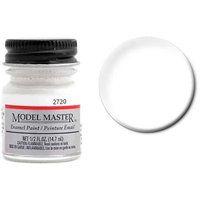 Testors Auto Enamel Paint Classic White - Gloss