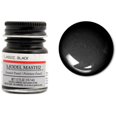 Testors Auto Enamel Paint Classic Black - Gloss