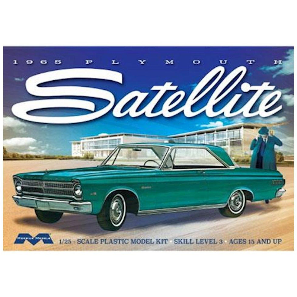 Moebius Model 1/25 Scale 1965 Plymouth Satellite Model Kit