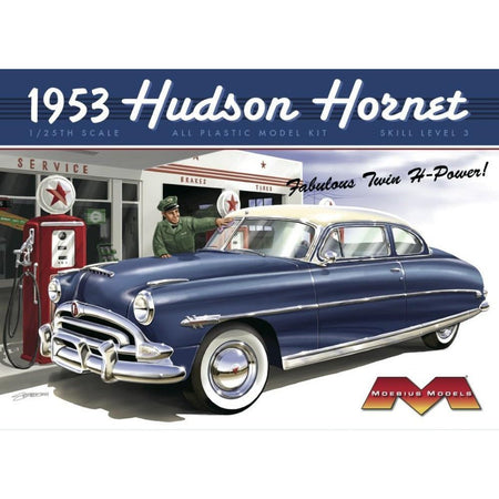 Moebius 1200 1953 Hudson Hornet 1/25 scale-Moebius-ModelCars.com