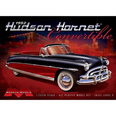 Moebius 1204 1952 Hudson Hornet Convertible 1/25 scale-Moebius-ModelCars.com