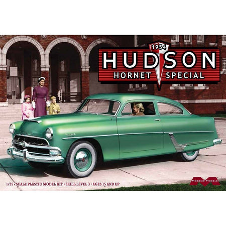 Moebius 1214 1954 Hudson Hornet Special 1/25 scale-Moebius-ModelCars.com